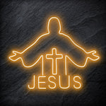 " Jesus " LED Neonschild Schriftzug Sign - NEONEVERGLOW
