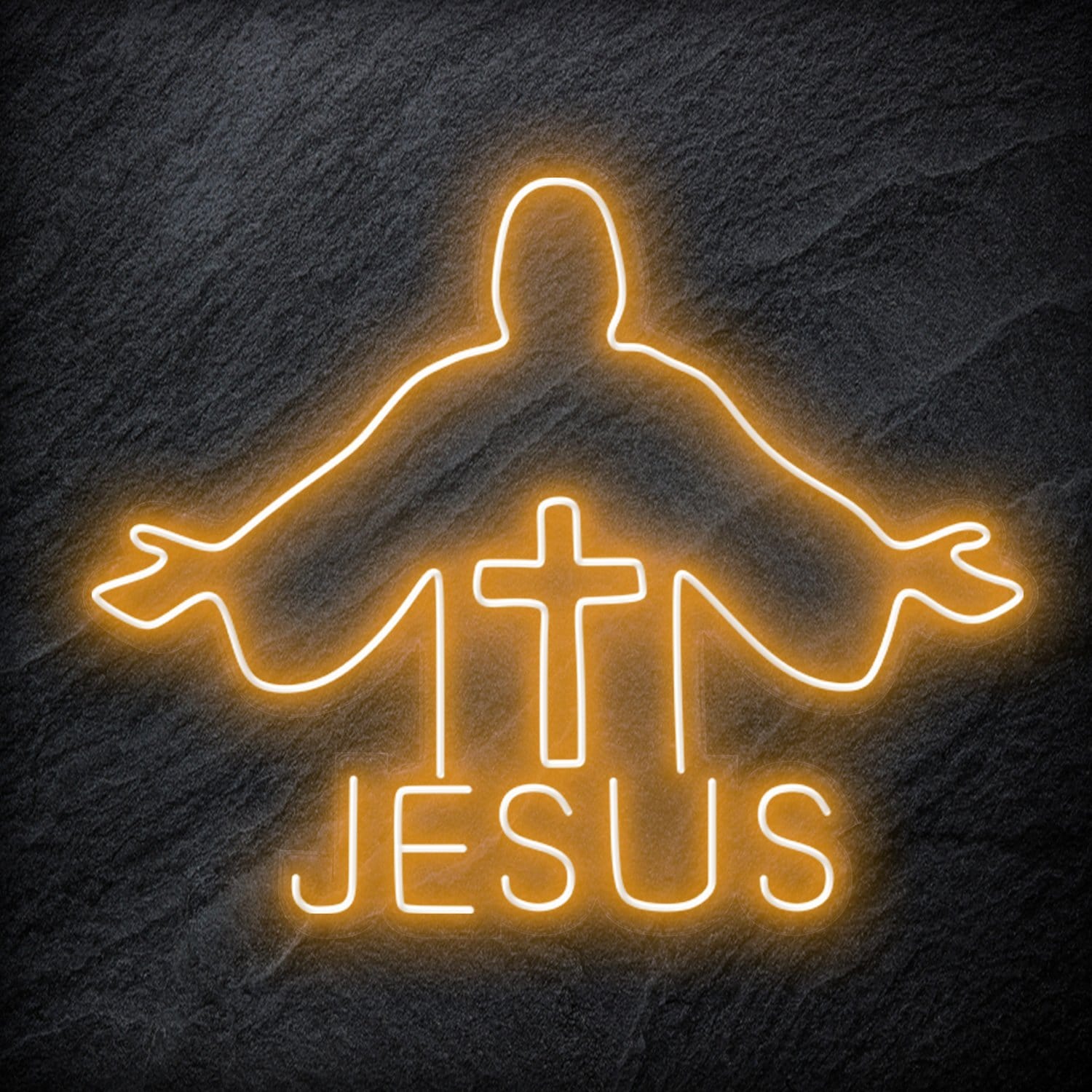 " Jesus " LED Neonschild Schriftzug Sign - NEONEVERGLOW