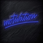 "Motivation" LED Neon Sign Schriftzug - NEONEVERGLOW
