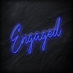 "Engaged" LED Neon Sign Schriftzug - NEONEVERGLOW