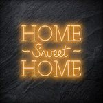 "Home Sweet Home" LED Neonschild - NEONEVERGLOW