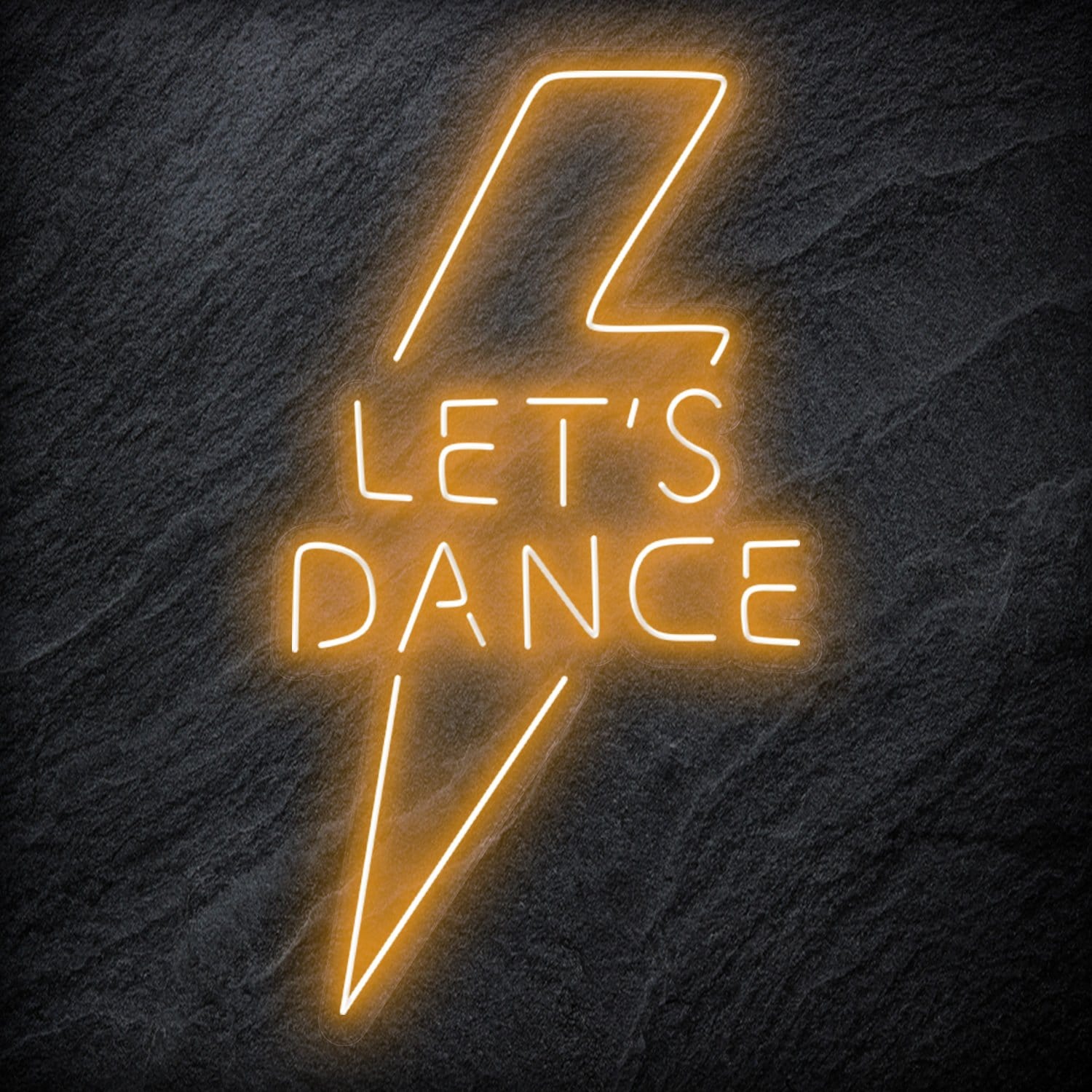" Let´s Dance " LED Neon Schriftzug - NEONEVERGLOW