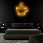 "Kaffee Coffee" LED Neonschild Sign Schriftzug - NEONEVERGLOW