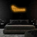 "Princess" LED Neon Sign Schriftzug - NEONEVERGLOW
