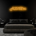 "ASS-Thetic" LED Neonschild Sign - NEONEVERGLOW