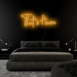 "That´s Amore" LED Neon Sign Schriftzug - NEONEVERGLOW