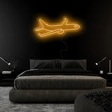 "Flugzeug" LED Neonschild Sign - NEONEVERGLOW