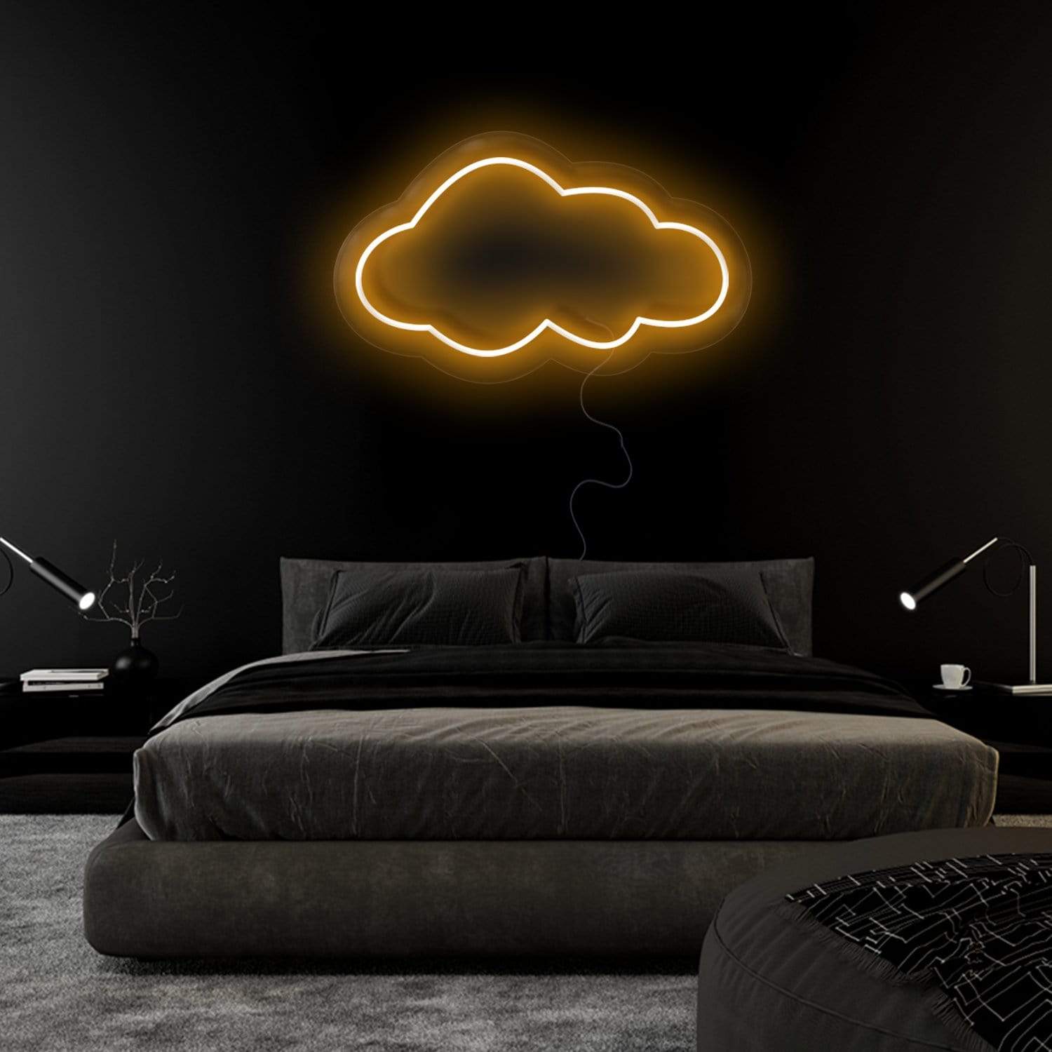 "Wolke" LED Neonschild Sign - NEONEVERGLOW