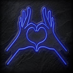 "Liebespaar" LED Neonschild - NEONEVERGLOW