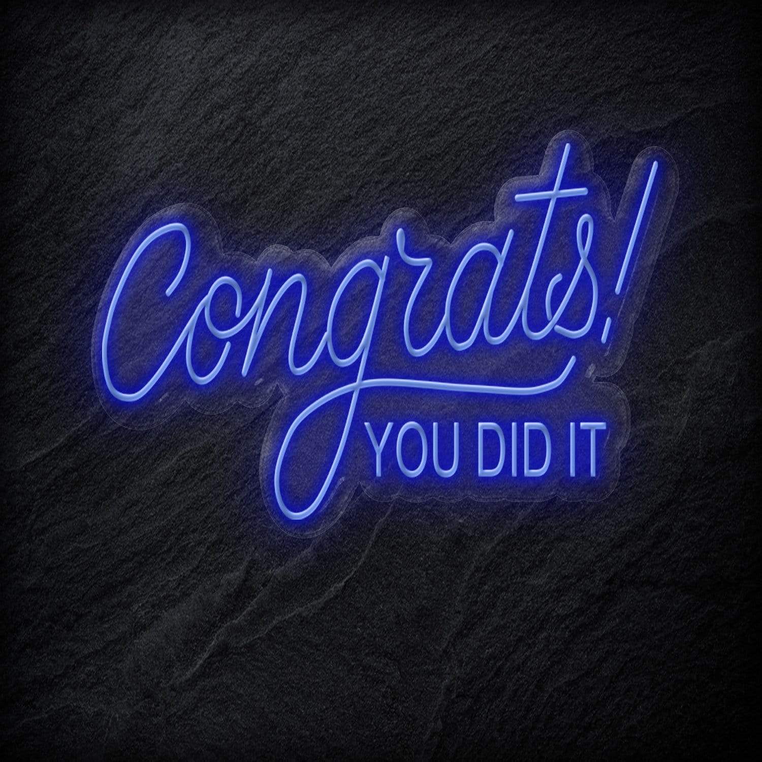 "Congrats" LED Neon Schriftzug - NEONEVERGLOW