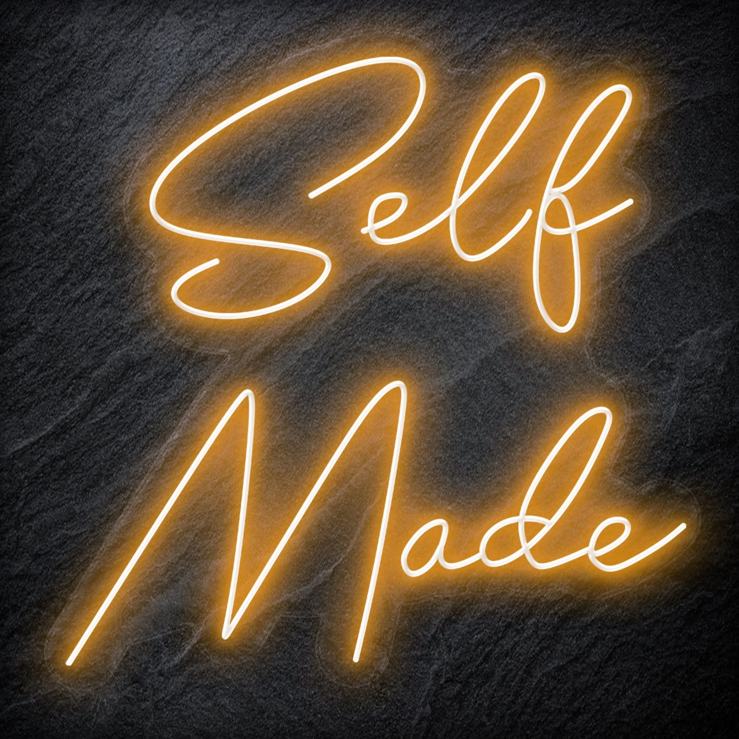 "Selfmade" LED  Neon Schriftzug Sign - NEONEVERGLOW