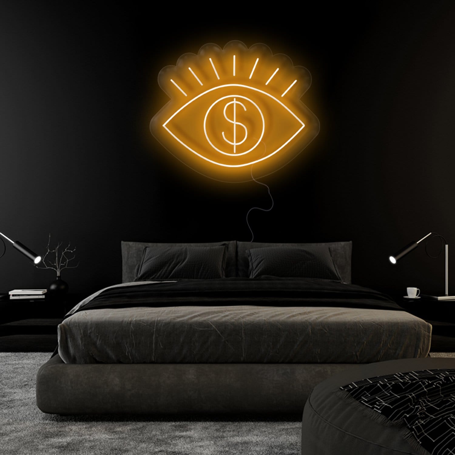 "Augen" LED Neonschild Sign - NEONEVERGLOW