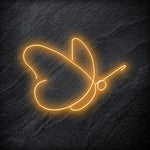 "Schmetterling" LED Neonschild - NEONEVERGLOW