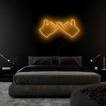 "Together" LED Neonschild Sign Schriftzug - NEONEVERGLOW