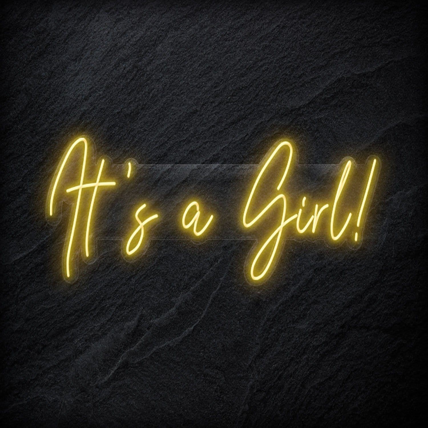 "Its a Girl" LED Neon Sign Schriftzug - NEONEVERGLOW