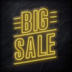 "Sale" LED Neonschild - NEONEVERGLOW