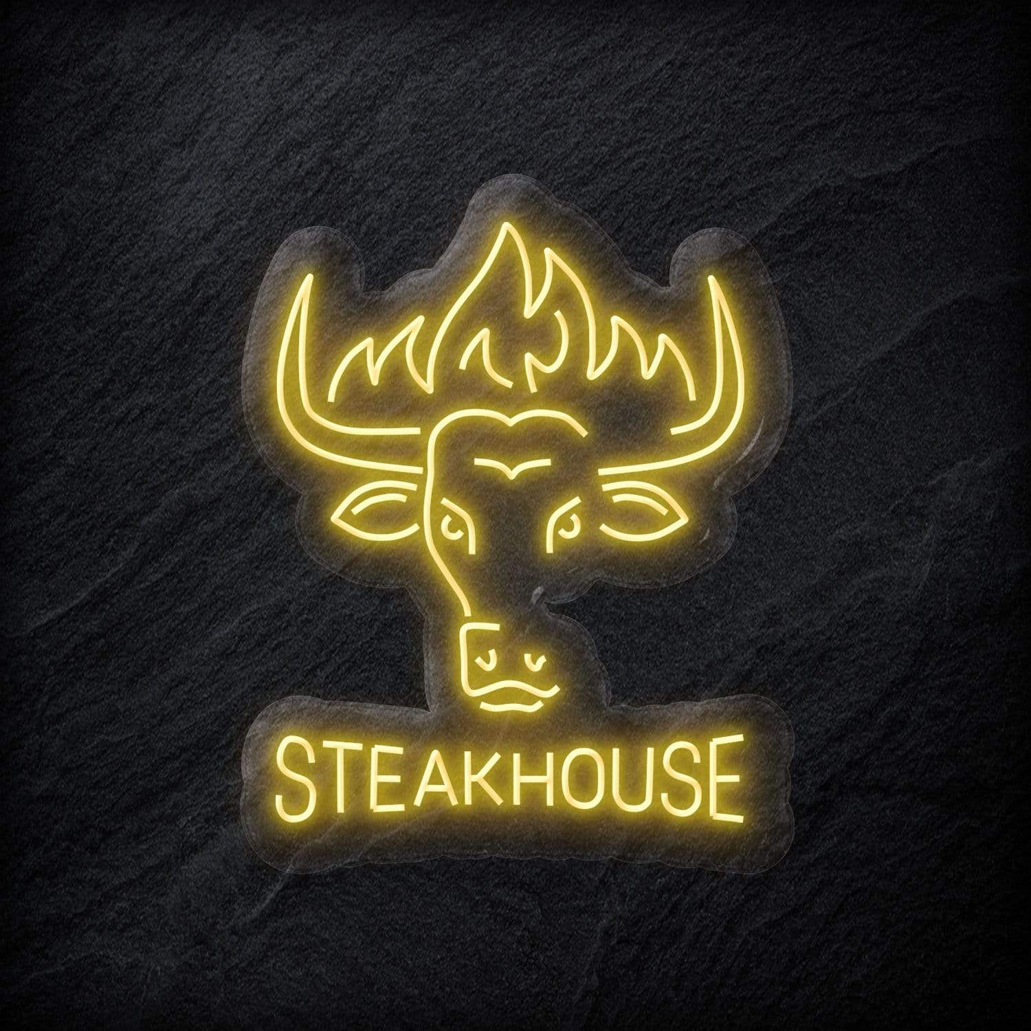 "Steakhouse Restaurant" LED Neon Schild - NEONEVERGLOW