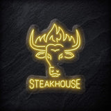"Steakhouse Restaurant" LED Neon Schild - NEONEVERGLOW