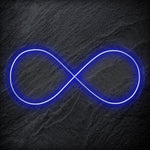 "Unendlich" LED Neonschild Schriftzug Sign - NEONEVERGLOW