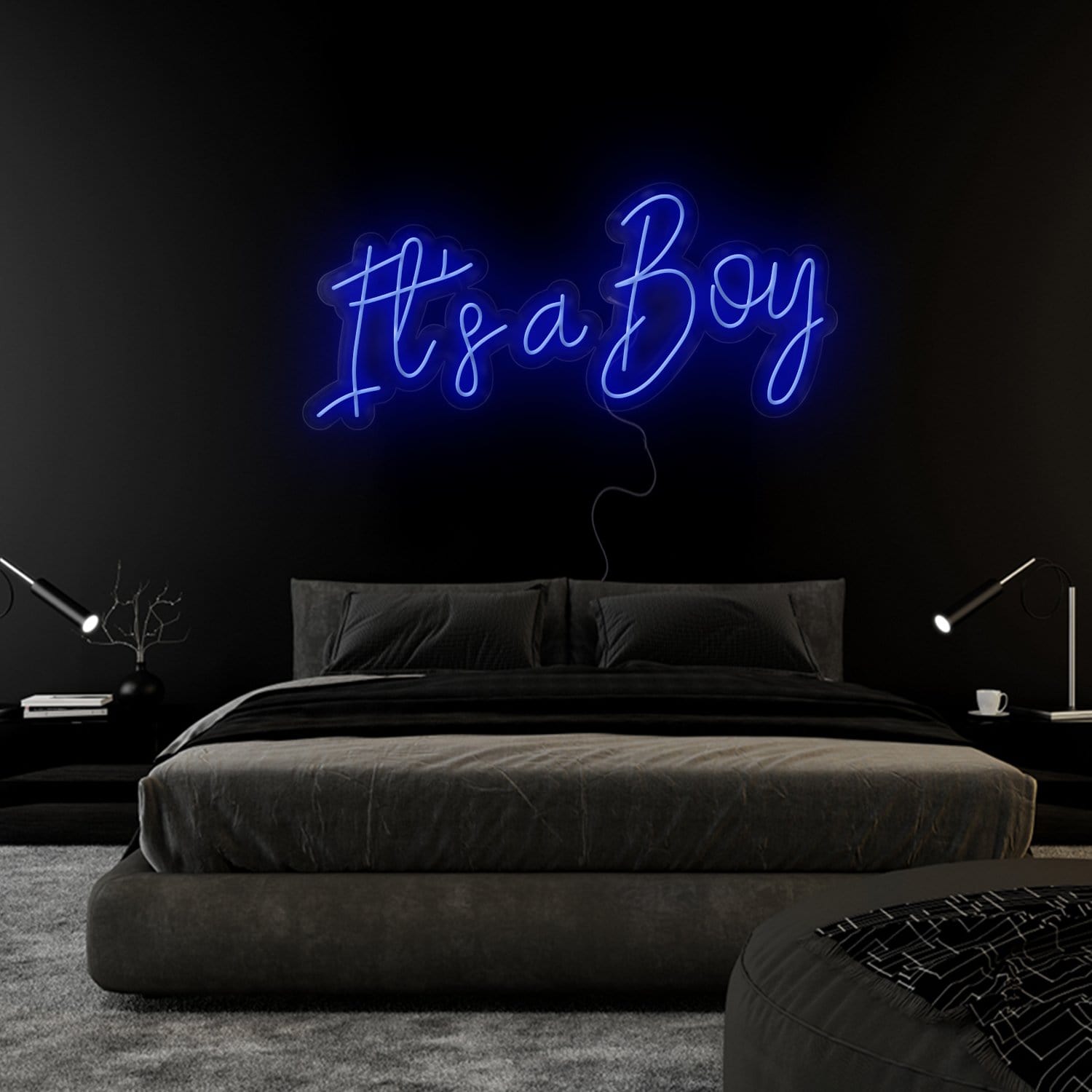 It´s a Boy LED Neonschild Sign Schriftzug - NEONEVERGLOW