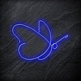 "Schmetterling" LED Neonschild - NEONEVERGLOW