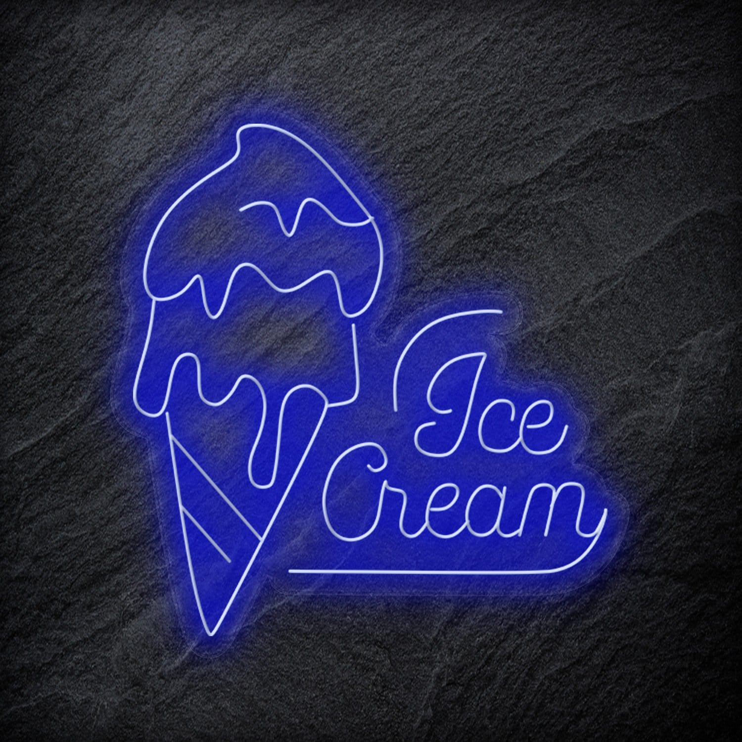 " Ice Cream Eis" LED Neonschild - NEONEVERGLOW