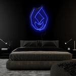 "Hände Liebe "LED  Neonschild Sign - NEONEVERGLOW