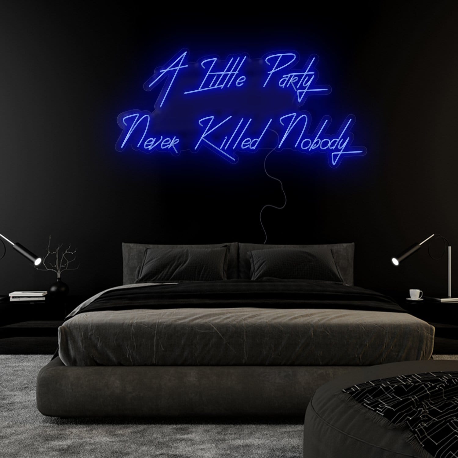 "A Little Party" LED Neon Sign Schriftzug - NEONEVERGLOW