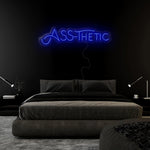"ASS-Thetic" LED Neonschild Sign - NEONEVERGLOW