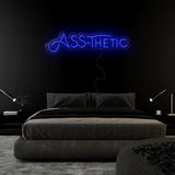 "ASS-Thetic" LED Neonschild Sign - NEONEVERGLOW