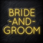 "Bride and Groom" LED Neon Schriftzug - NEONEVERGLOW