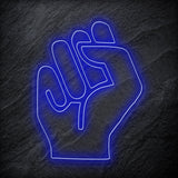 " Hoffnung" LED Neon Sign Schriftzug - NEONEVERGLOW