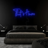 "That´s Amore" LED Neon Sign Schriftzug - NEONEVERGLOW