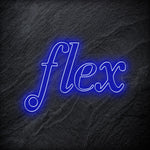 "Flex" LED Neonschild - NEONEVERGLOW