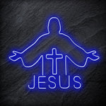 " Jesus " LED Neonschild Schriftzug Sign - NEONEVERGLOW