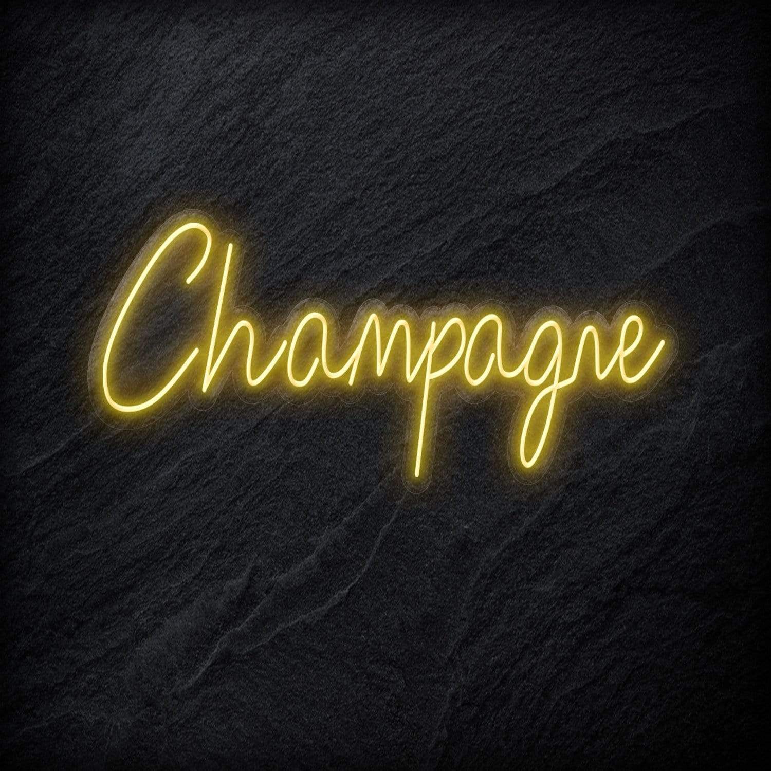 "Champagne" LED Neon Schriftzug - NEONEVERGLOW