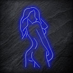 "Girl" LED Neonschild Sign - NEONEVERGLOW