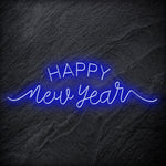 "Happy New Year" LED Neonschild - NEONEVERGLOW
