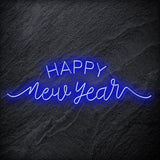 "Happy New Year" LED Neonschild - NEONEVERGLOW