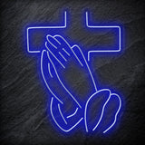 "Pray" LED Neonschild Sign Schriftzug - NEONEVERGLOW