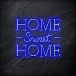 "Home Sweet Home" LED Neonschild - NEONEVERGLOW
