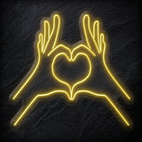 "Liebespaar" LED Neonschild - NEONEVERGLOW