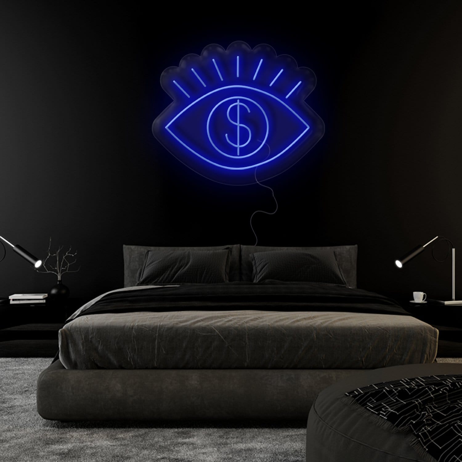 "Augen" LED Neonschild Sign - NEONEVERGLOW