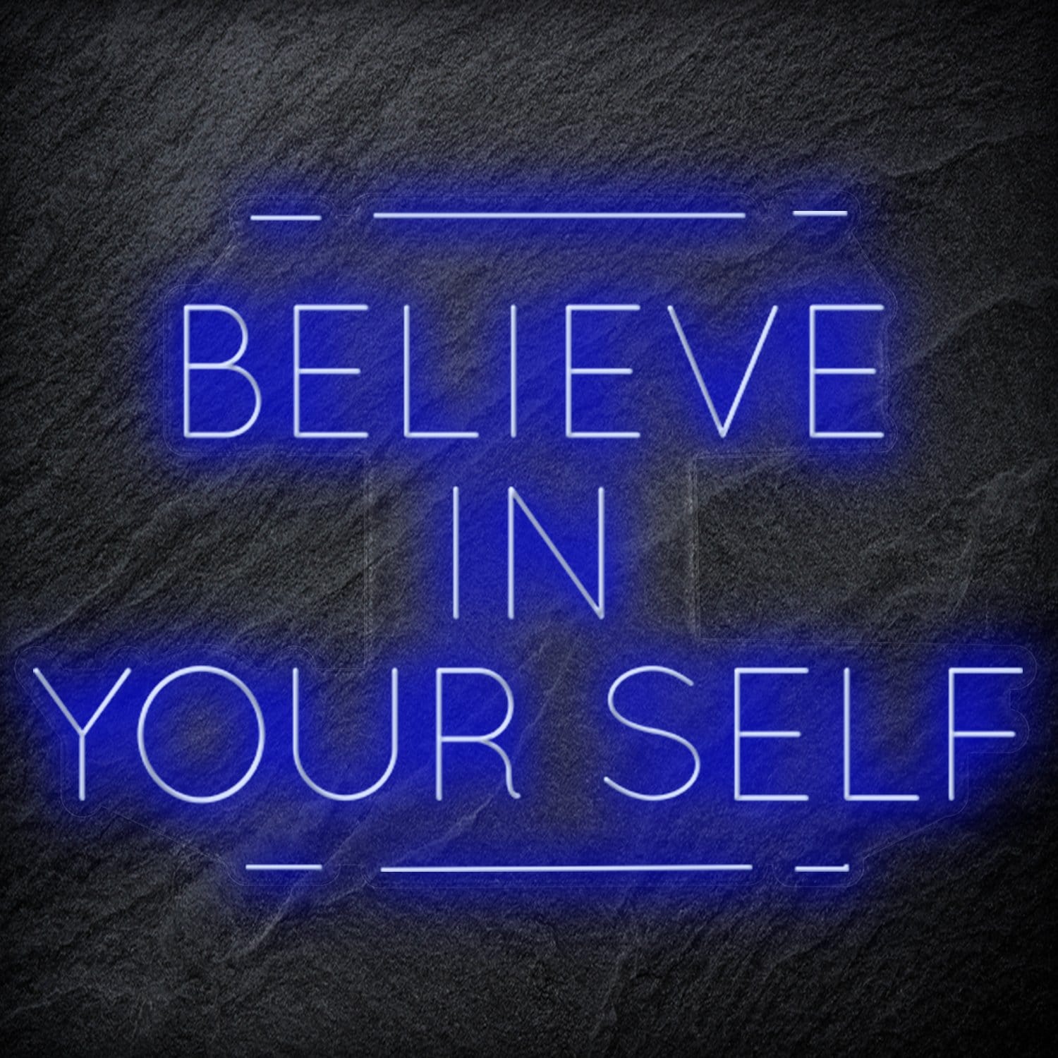 "Believe in Yourself" LED Neonschild Sign - NEONEVERGLOW
