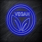 " Vegan" LED Neonschild - NEONEVERGLOW