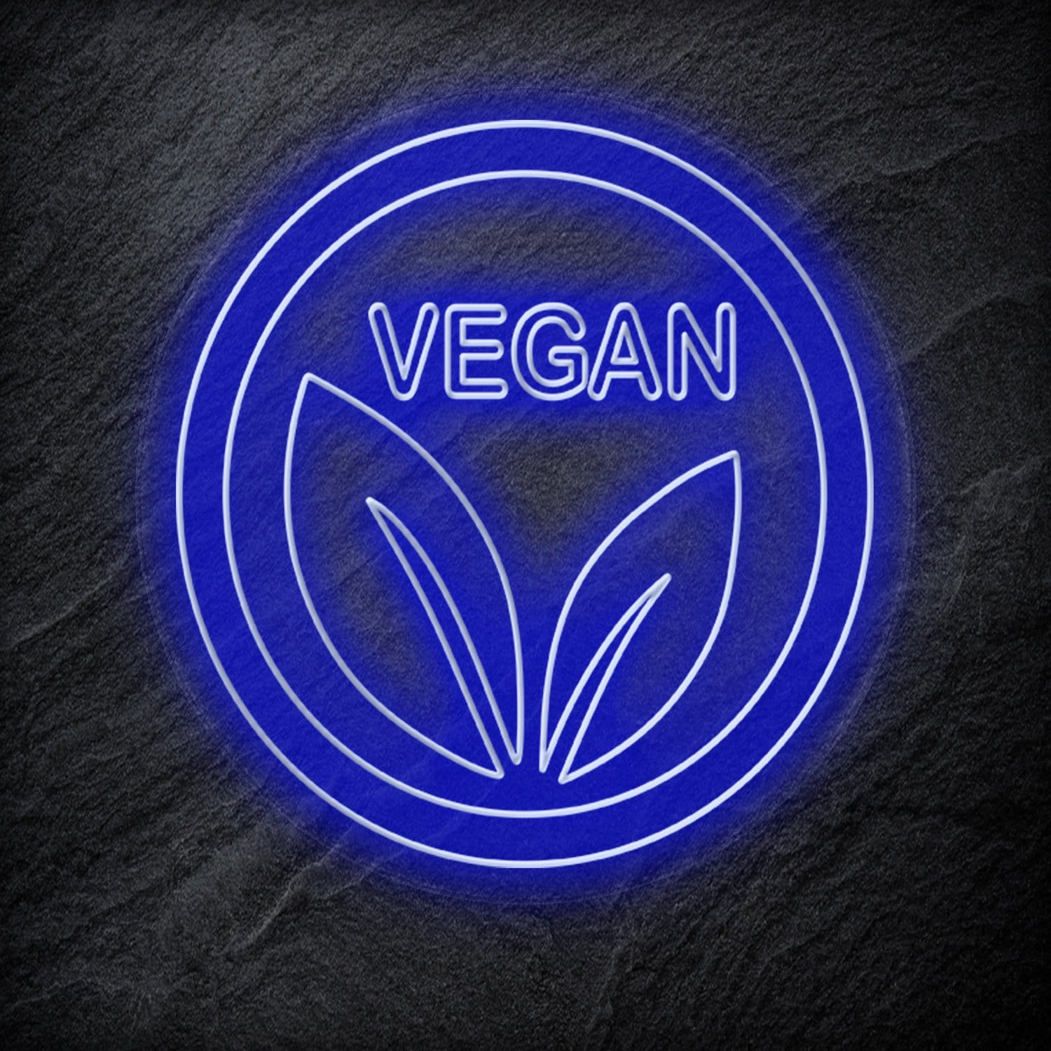 " Vegan" LED Neonschild - NEONEVERGLOW