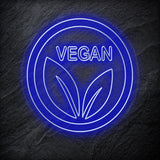 " Vegan" LED Neonschild - NEONEVERGLOW