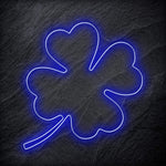 "Kleeblatt" LED Neonschild Schriftzug - NEONEVERGLOW