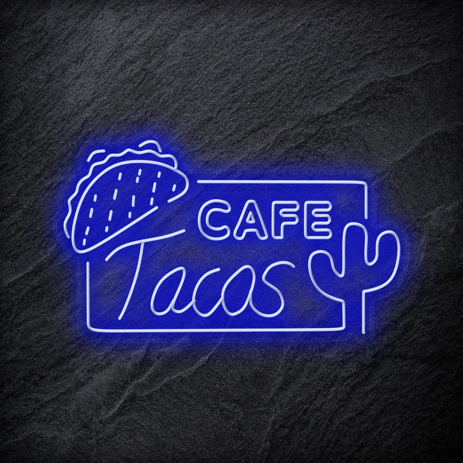 "Cafe Tacos" LED Neonschild - NEONEVERGLOW