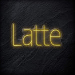 "Latte Coffee" LED  Neon Schriftzug - NEONEVERGLOW